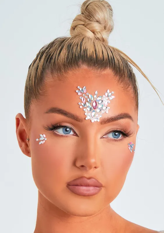 Luelle Stick On Face Jewels sold by Missy Empire