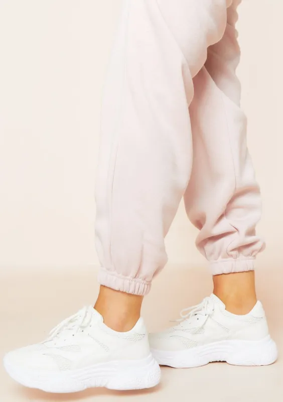 Anna White Chunky Sole Trainers sold by Missy Empire