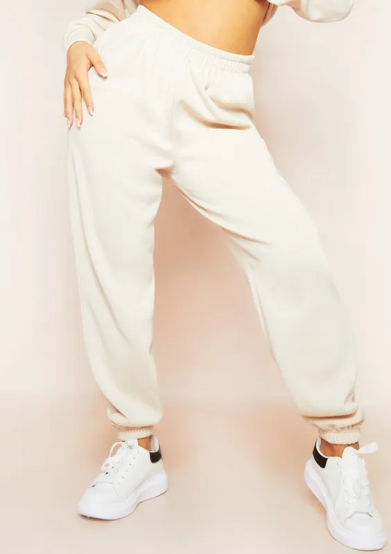 Alana Sand Casual Joggers sold by Missy Empire