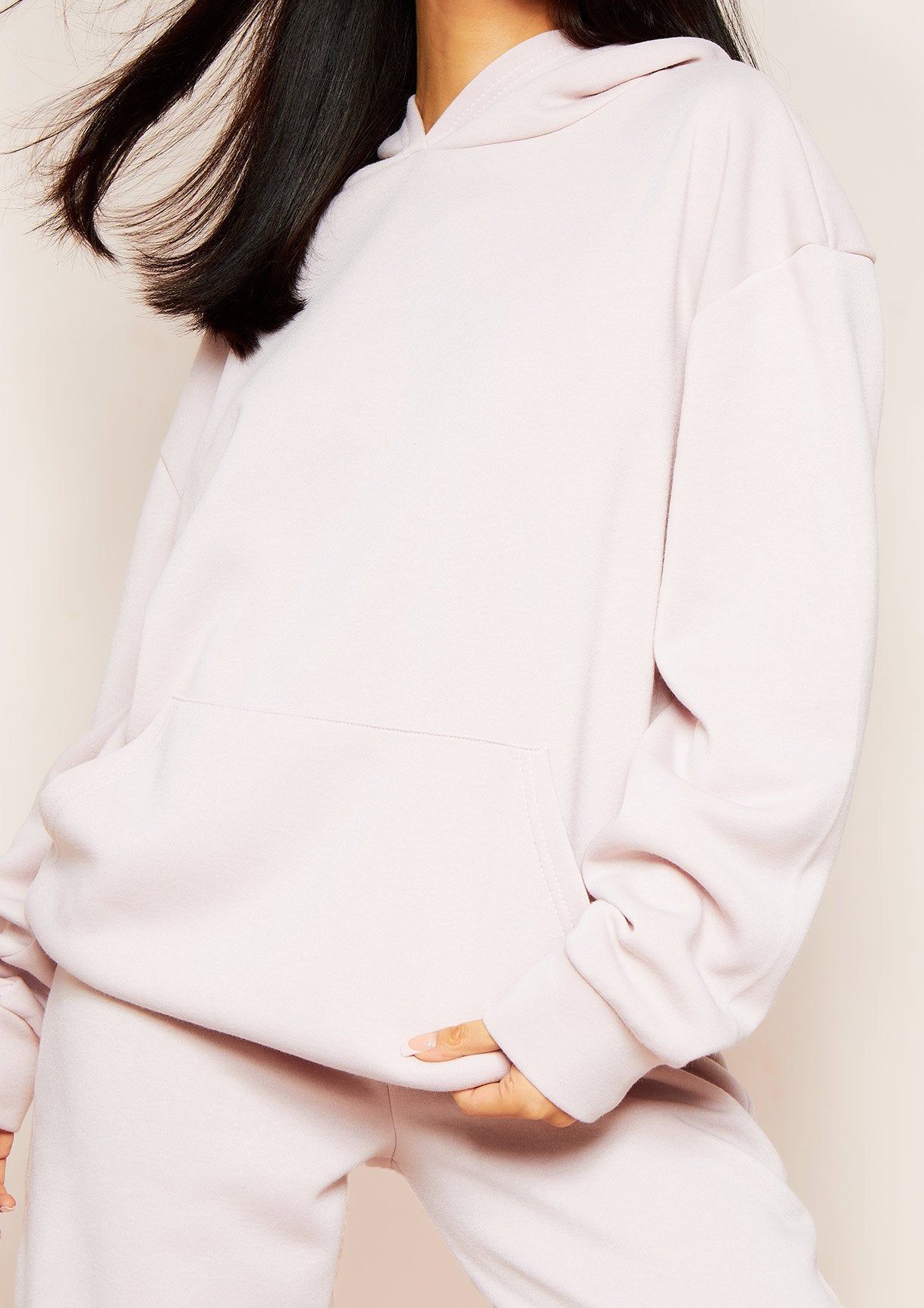 Mira Pink Oversized Hoodie sold by Missy Empire product image thumbnail 4