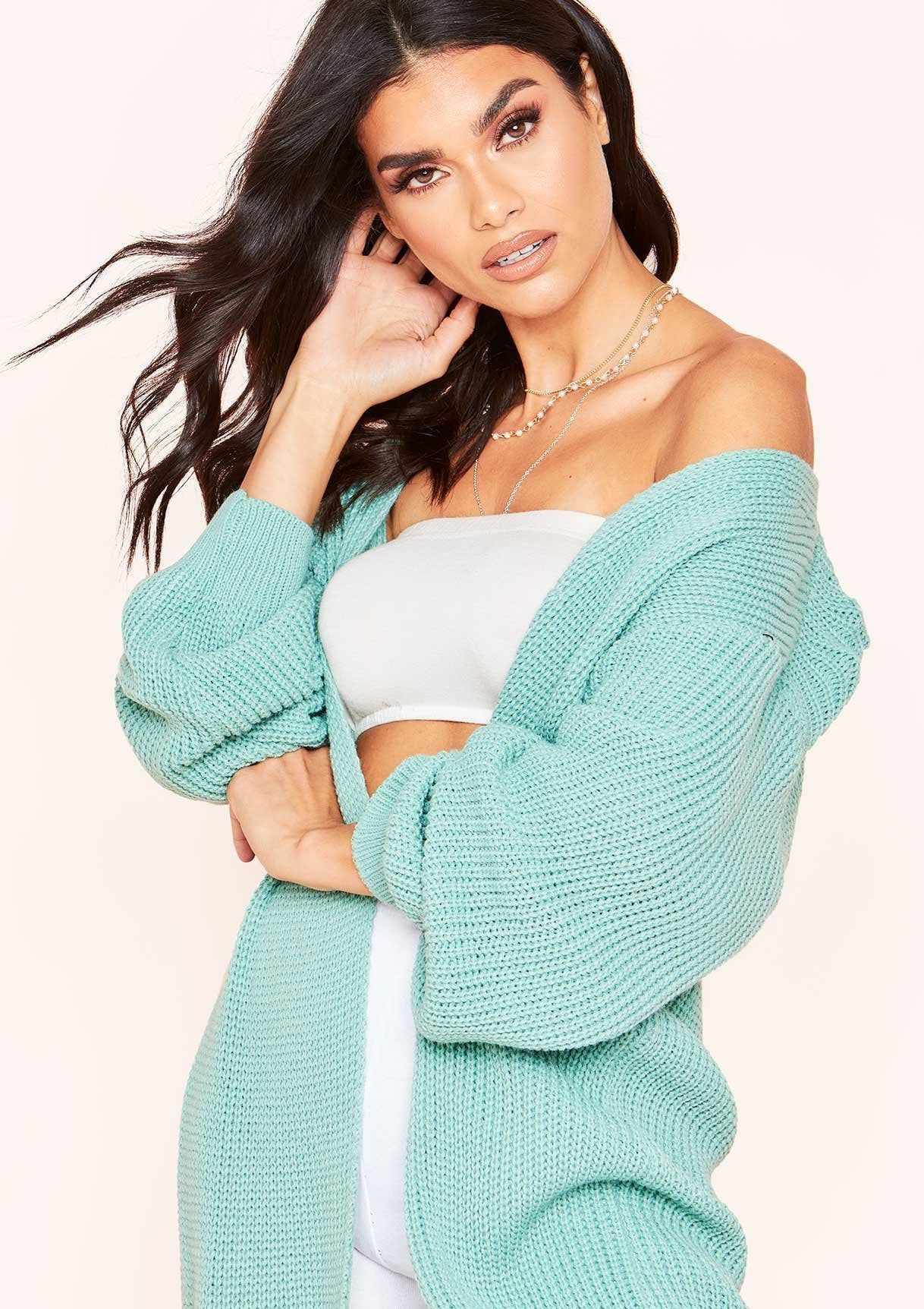 Addie Sage Longline Knit Cardigan sold by Missy Empire product image thumbnail 3