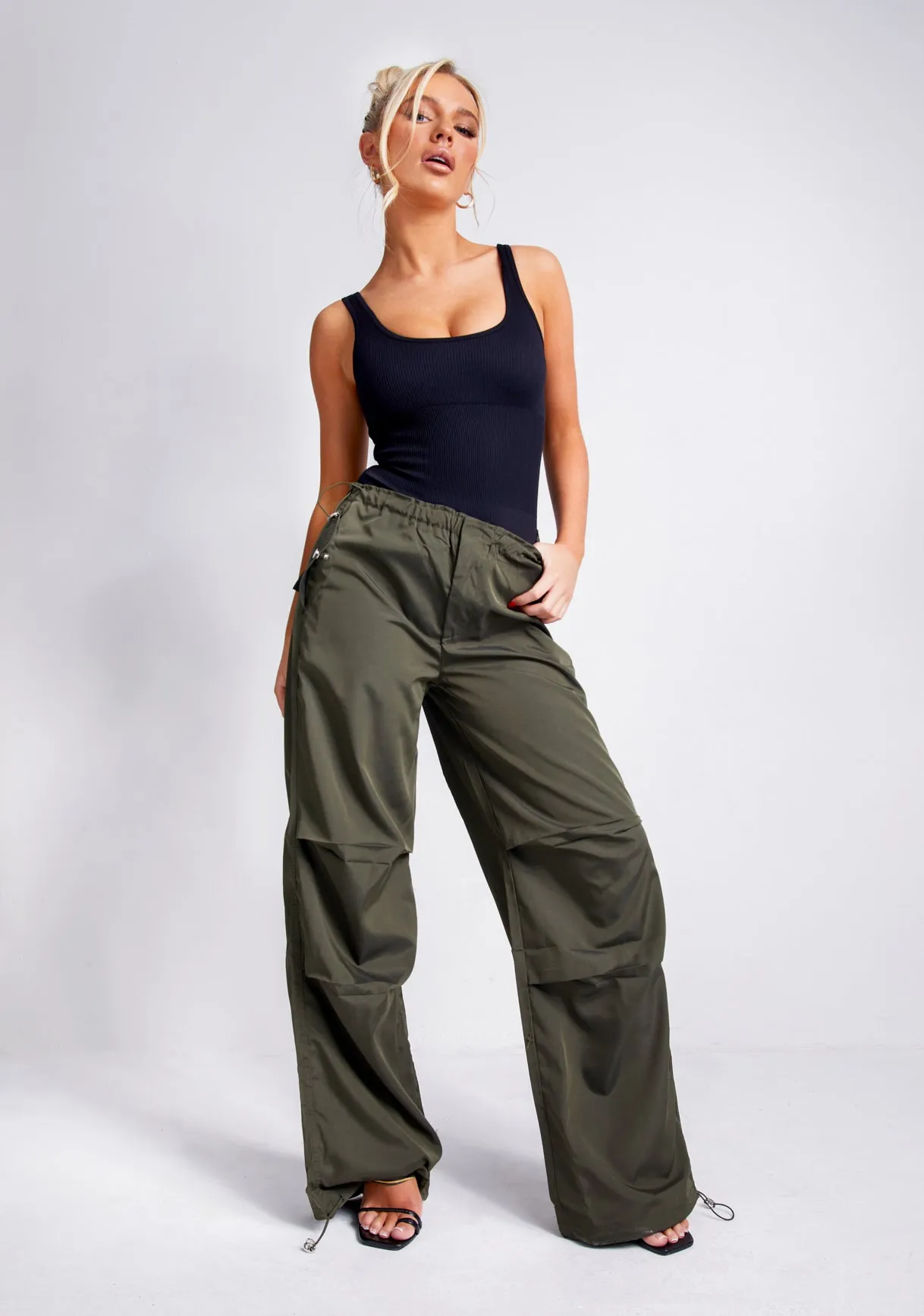 Charlotte Black Seamless Bodysuit sold by Missy Empire product image thumbnail 4