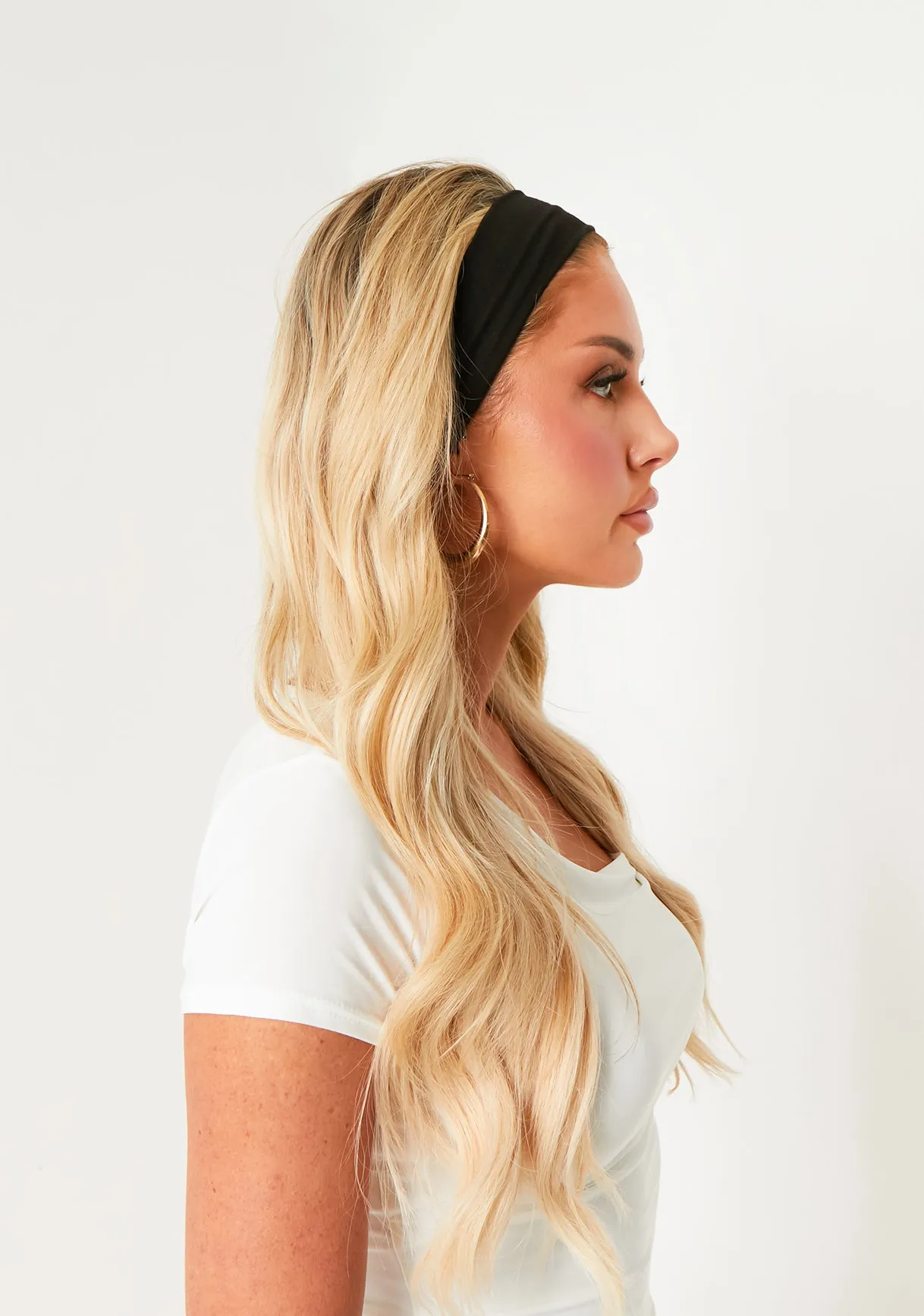 Morgan Black Headband sold by Missy Empire product image thumbnail 3