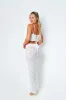 Zoya White Lace Detail Corset Top sold by Missy Empire
