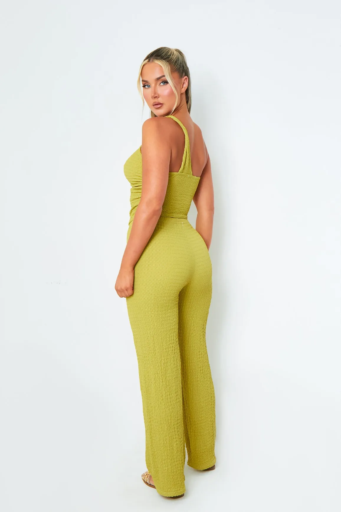 Katie Olive Straight Leg Trousers sold by Missy Empire product image thumbnail 2