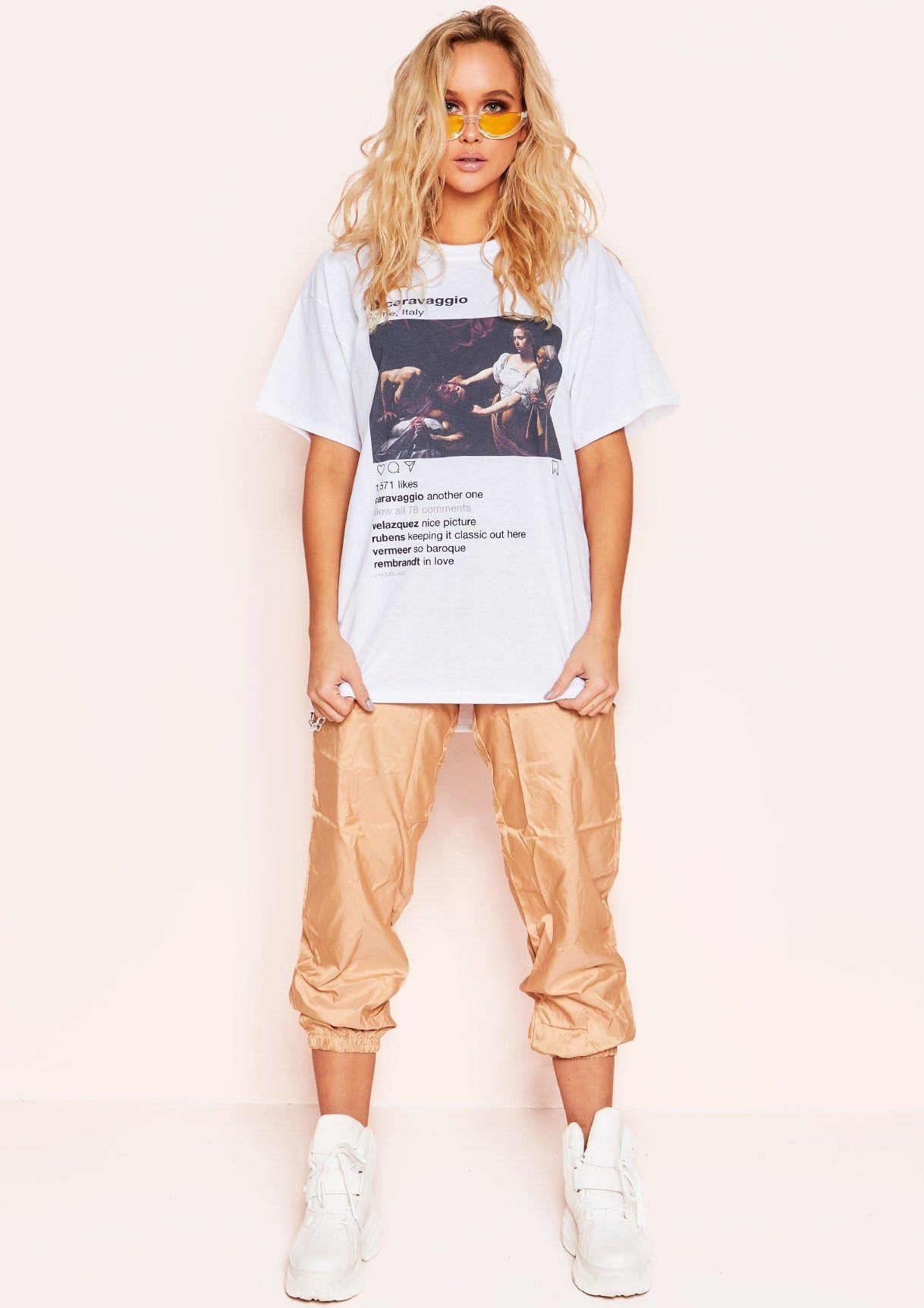Willa Instagram Post Graphic T-Shirt sold by Missy Empire product image thumbnail 2