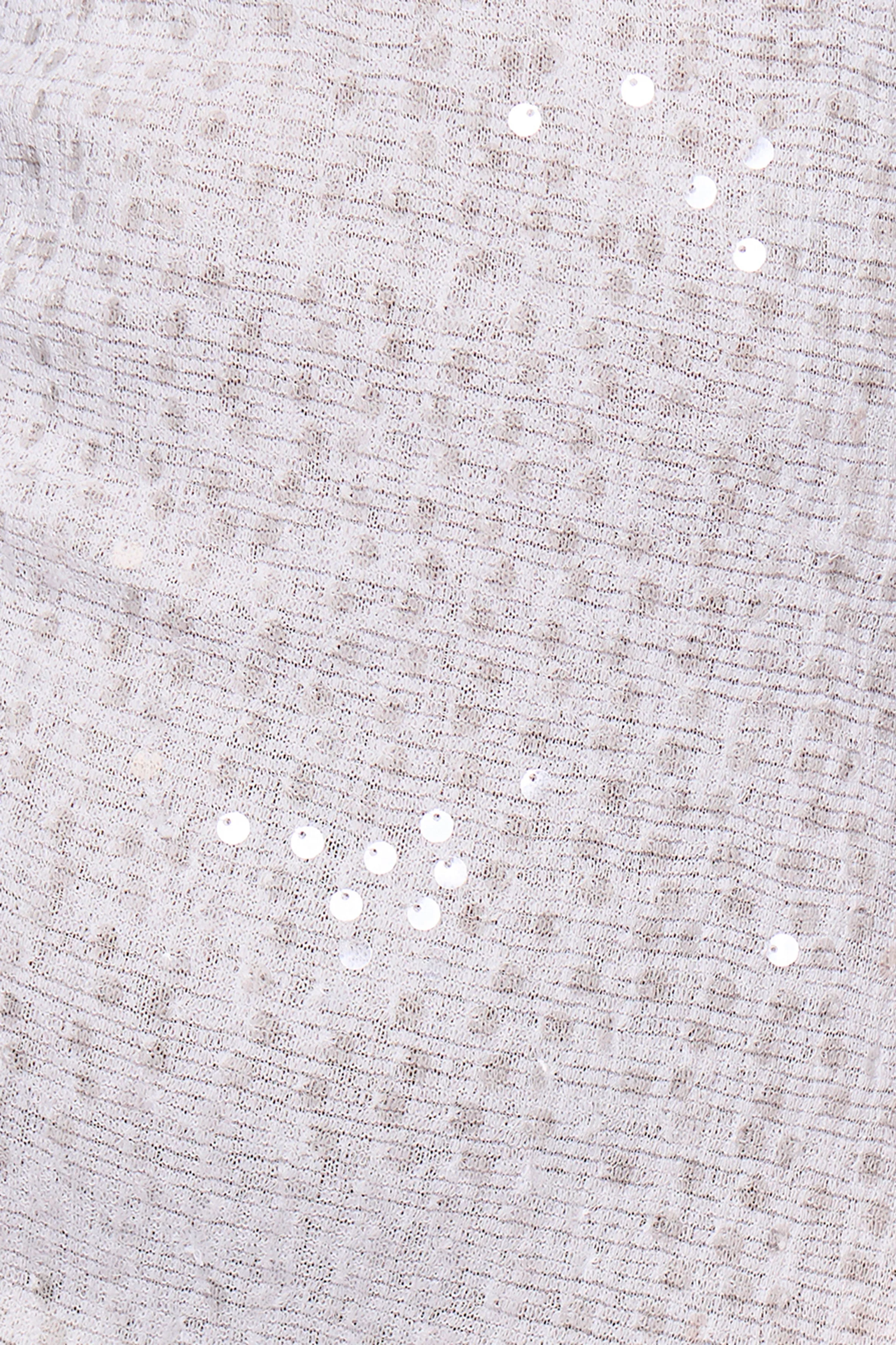 White Sequin Midi Dress sold by Missy Empire product image thumbnail 5