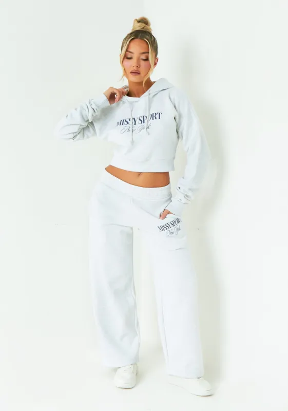 Sienna Grey Missy Sport Slogan Joggers sold by Missy Empire