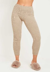 Anya Mocha Knit Jumper Loungewear Set sold by Missy Empire
