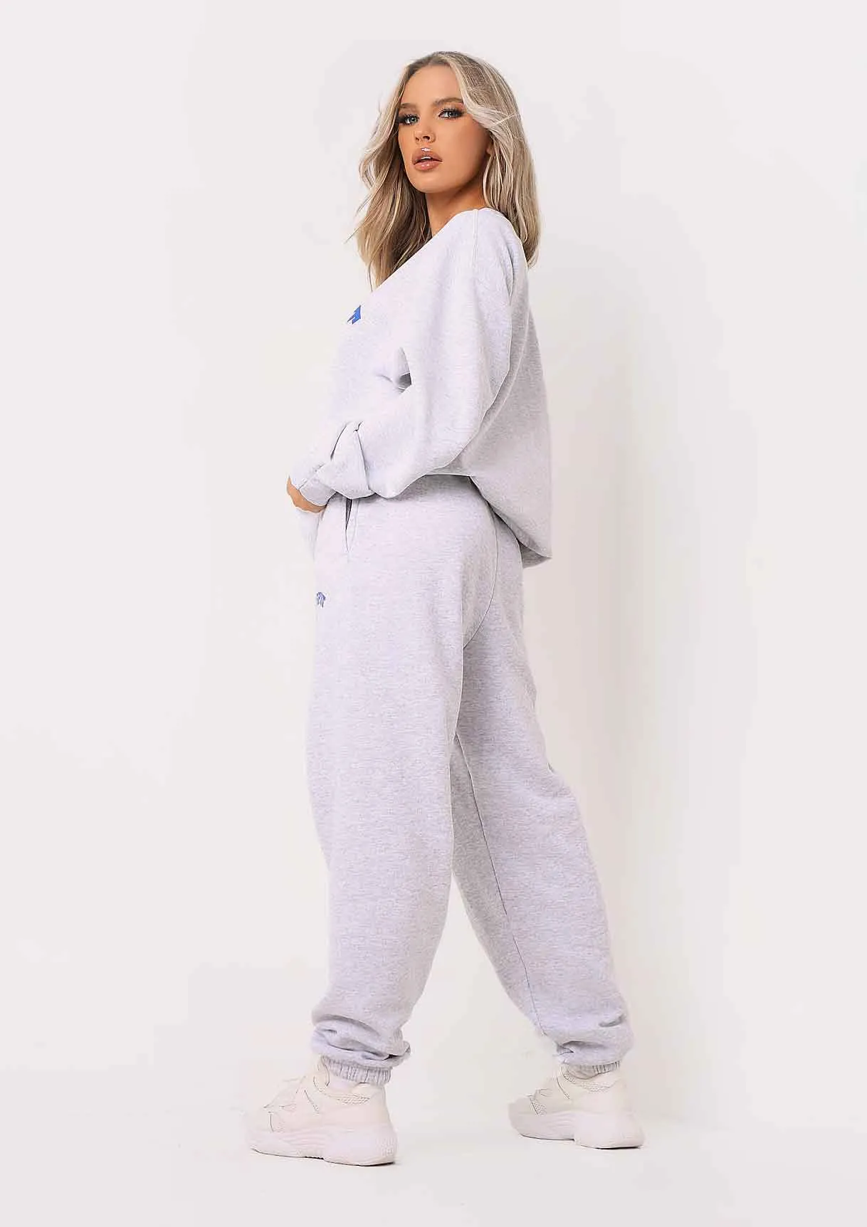 Zoey Grey Missy Sport Slogan Jogger Co-ord sold by Missy Empire product image thumbnail 3