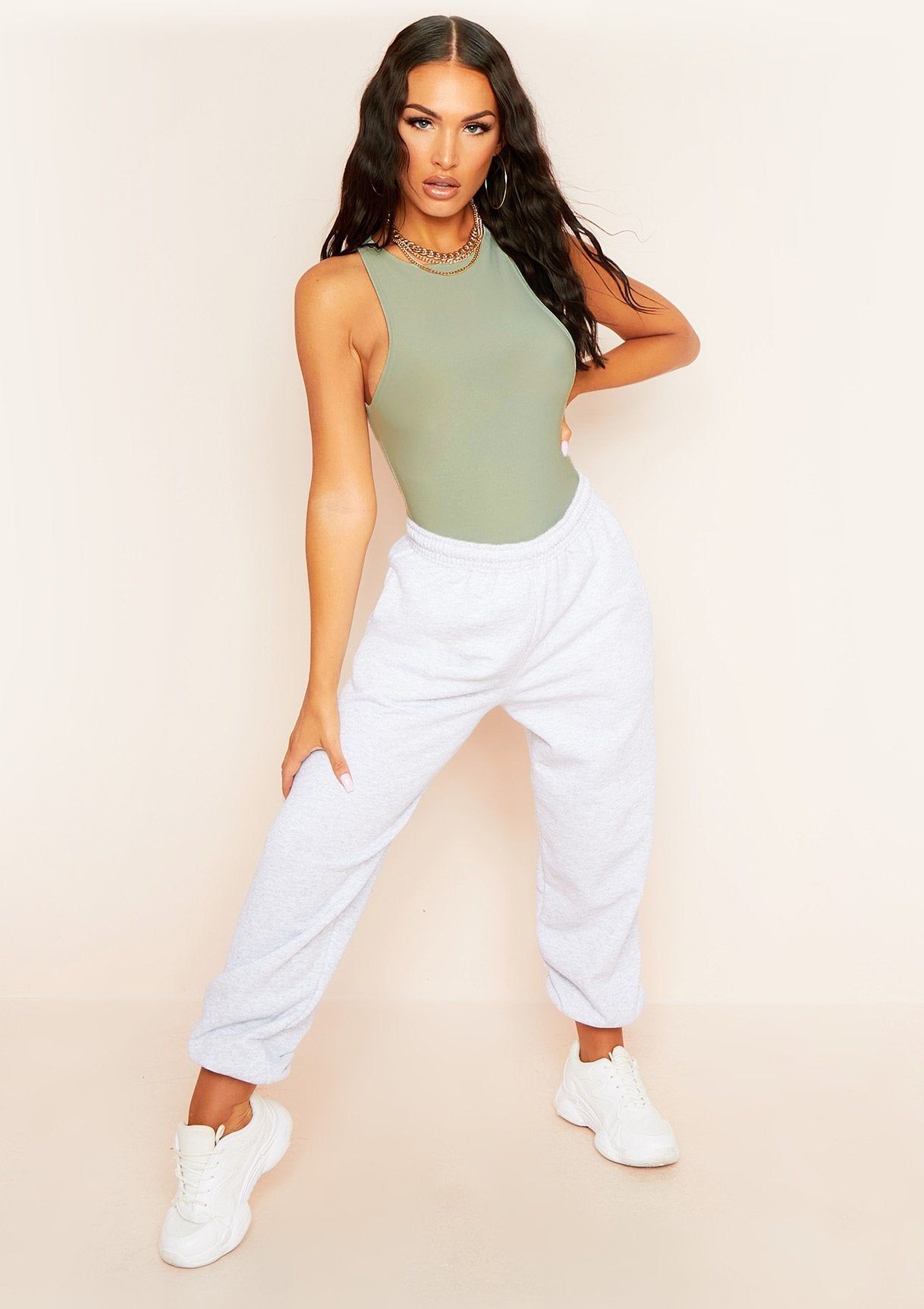 Naya Sage Soft Racer Bodysuit sold by Missy Empire product image thumbnail 5