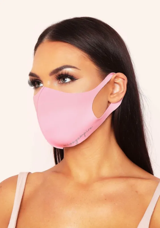 Emma Pink Missy Empire Reusable Face Mask sold by Missy Empire