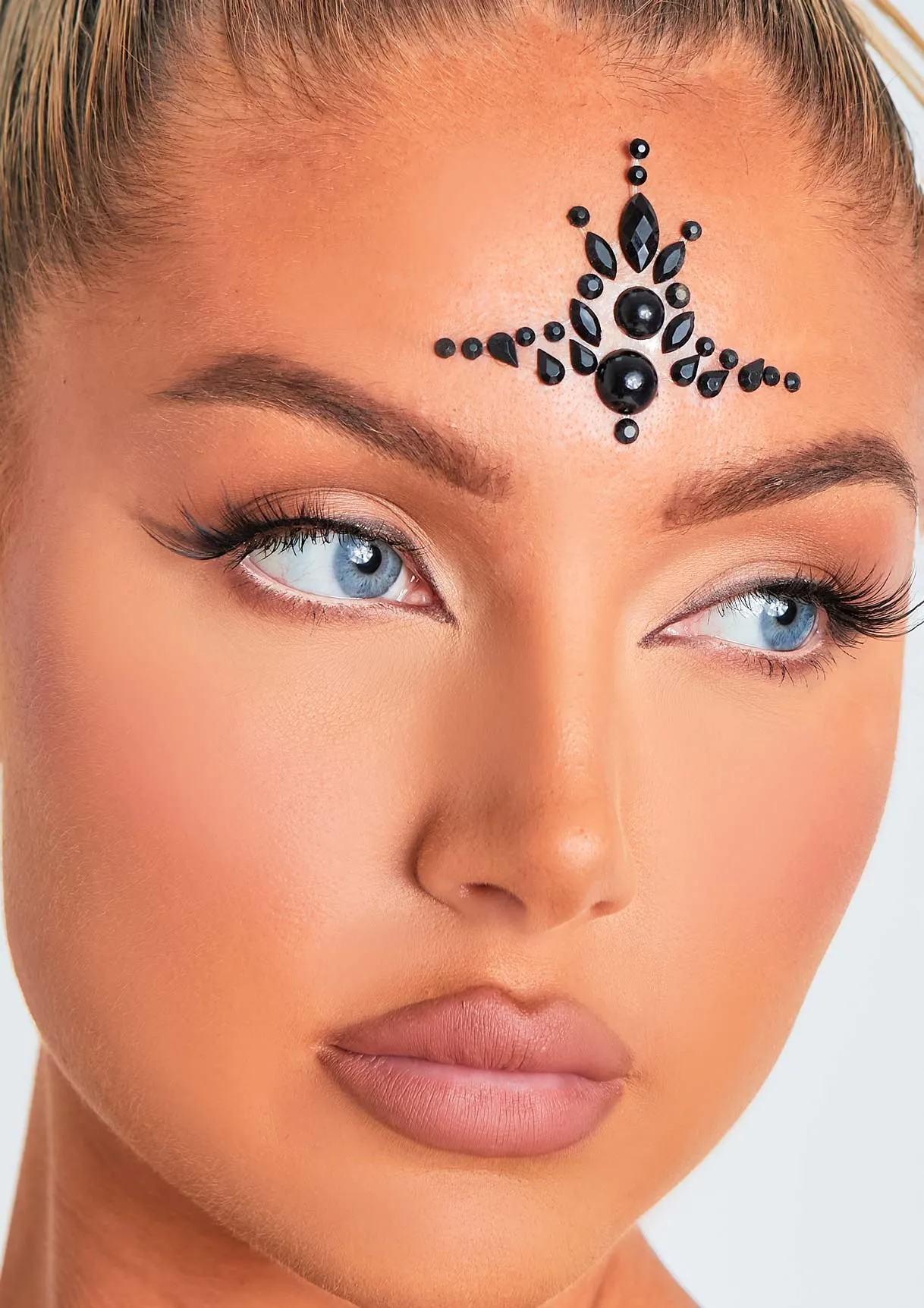 Saira Black Stick On Face Jewels sold by Missy Empire product image thumbnail 2