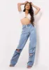 Maya Grey Slinky Twist Front Crop Top sold by Missy Empire