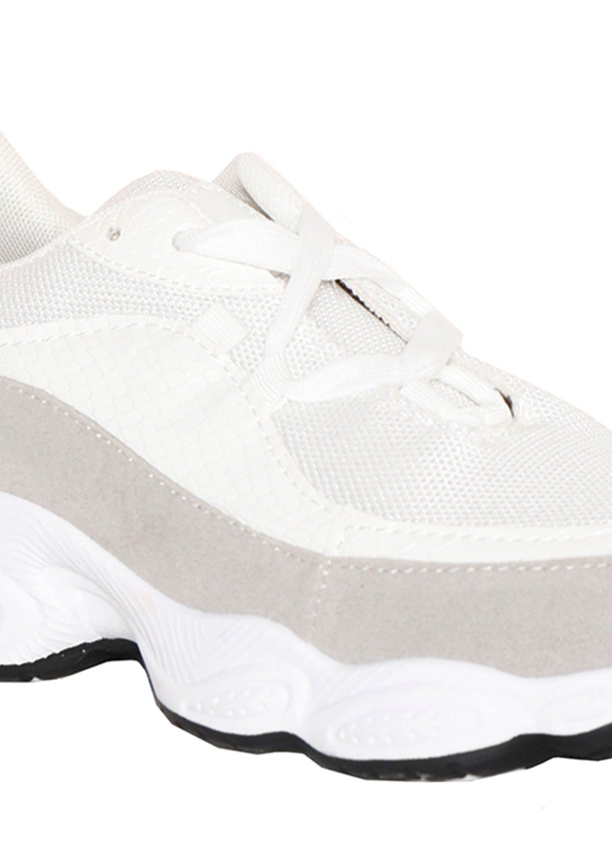 Val White Chunky Sole Trainers sold by Missy Empire product image thumbnail 5