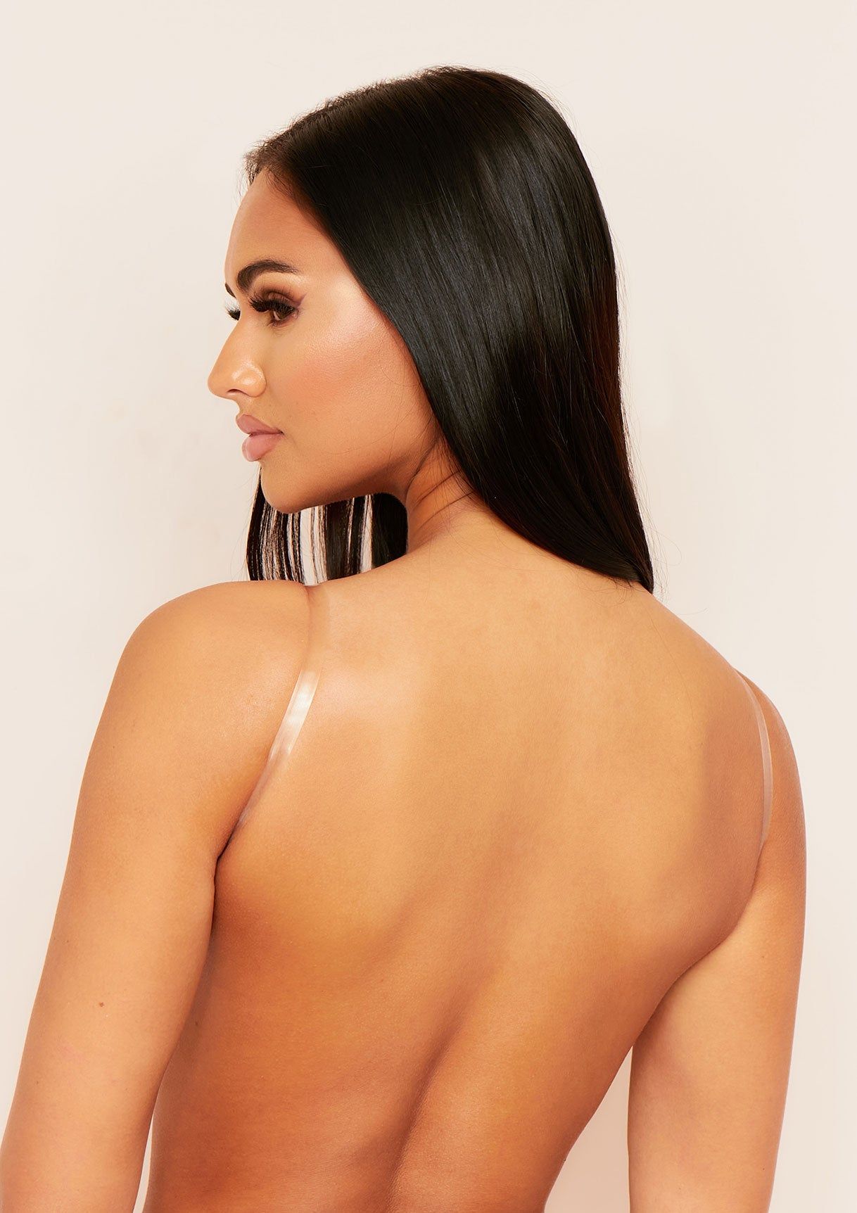 Eliza Nude Silicone Bra sold by Missy Empire product image thumbnail 4