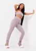 Bianca Mocha Ribbed Knit Strappy Bralet sold by Missy Empire