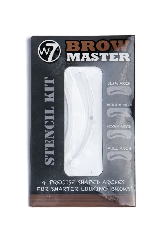 W7 Brow Master Stencil Kit sold by Missy Empire