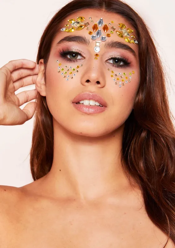 Yellow Face Gems sold by Missy Empire