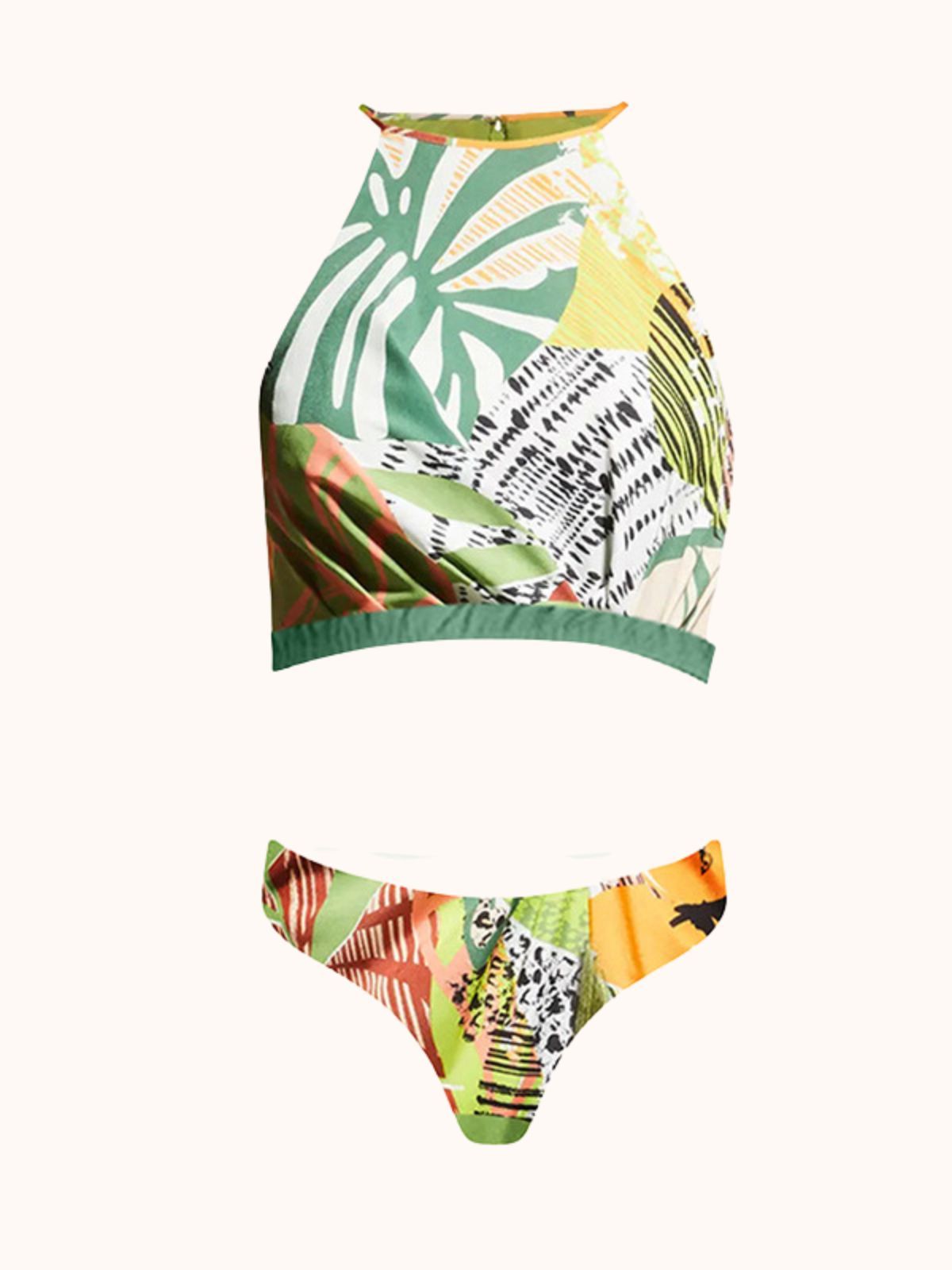 Ororo Printed Bikini Three Piece Set sold by Mew Mews product image thumbnail 2