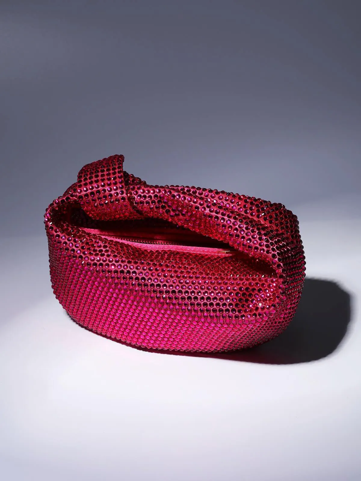 Ciara Embellished Tote Bag In Hot Pink sold by Mew Mews product image thumbnail 2