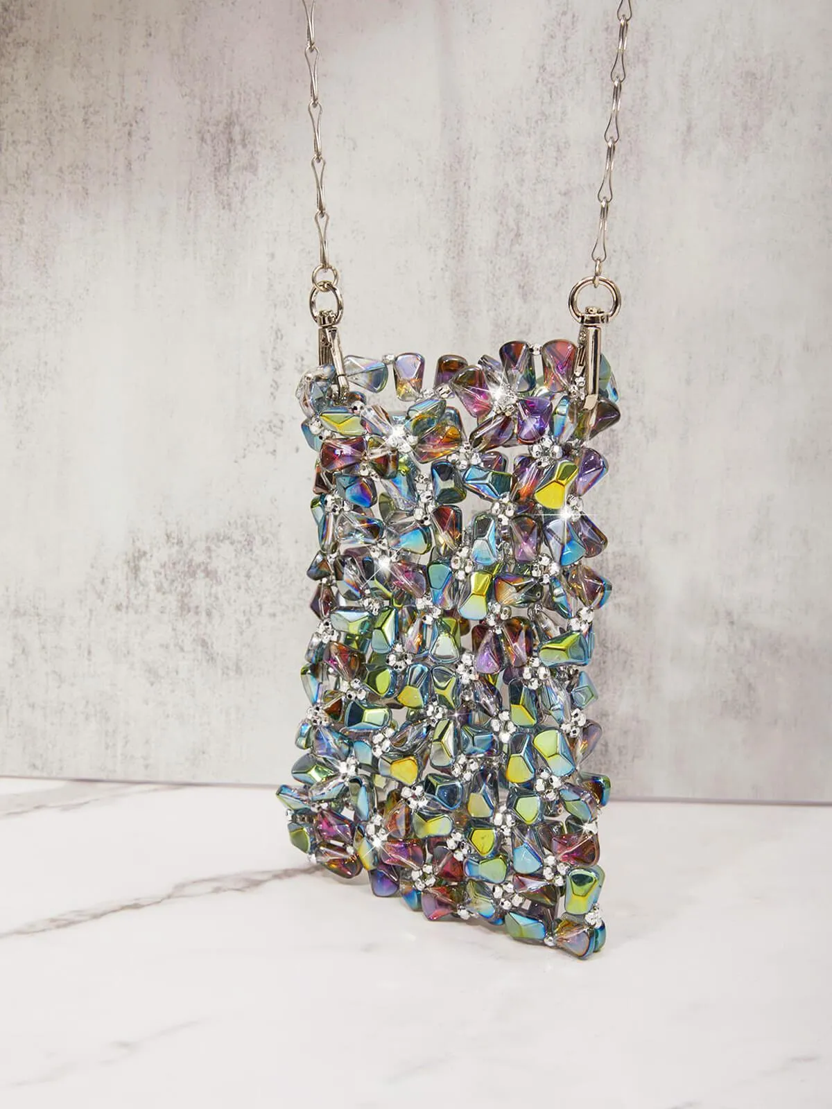 Erica Multi Crystal Cutout Bag sold by Mew Mews product image thumbnail 3