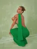 Toula Backless Maxi Dress In Green sold by Mew Mews