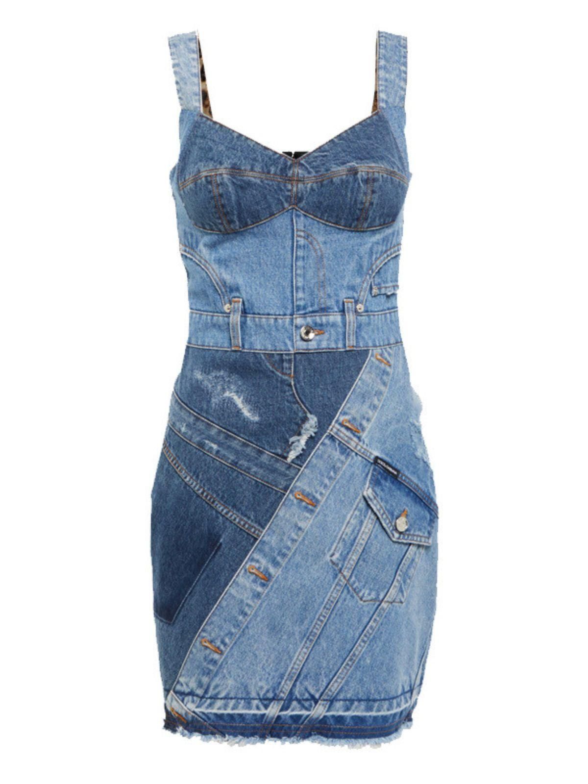 Sadia Denim Mini Dress sold by Mew Mews product image thumbnail 7