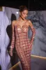 Kieran Rhinestone Mesh Maxi Dress sold by Mew Mews