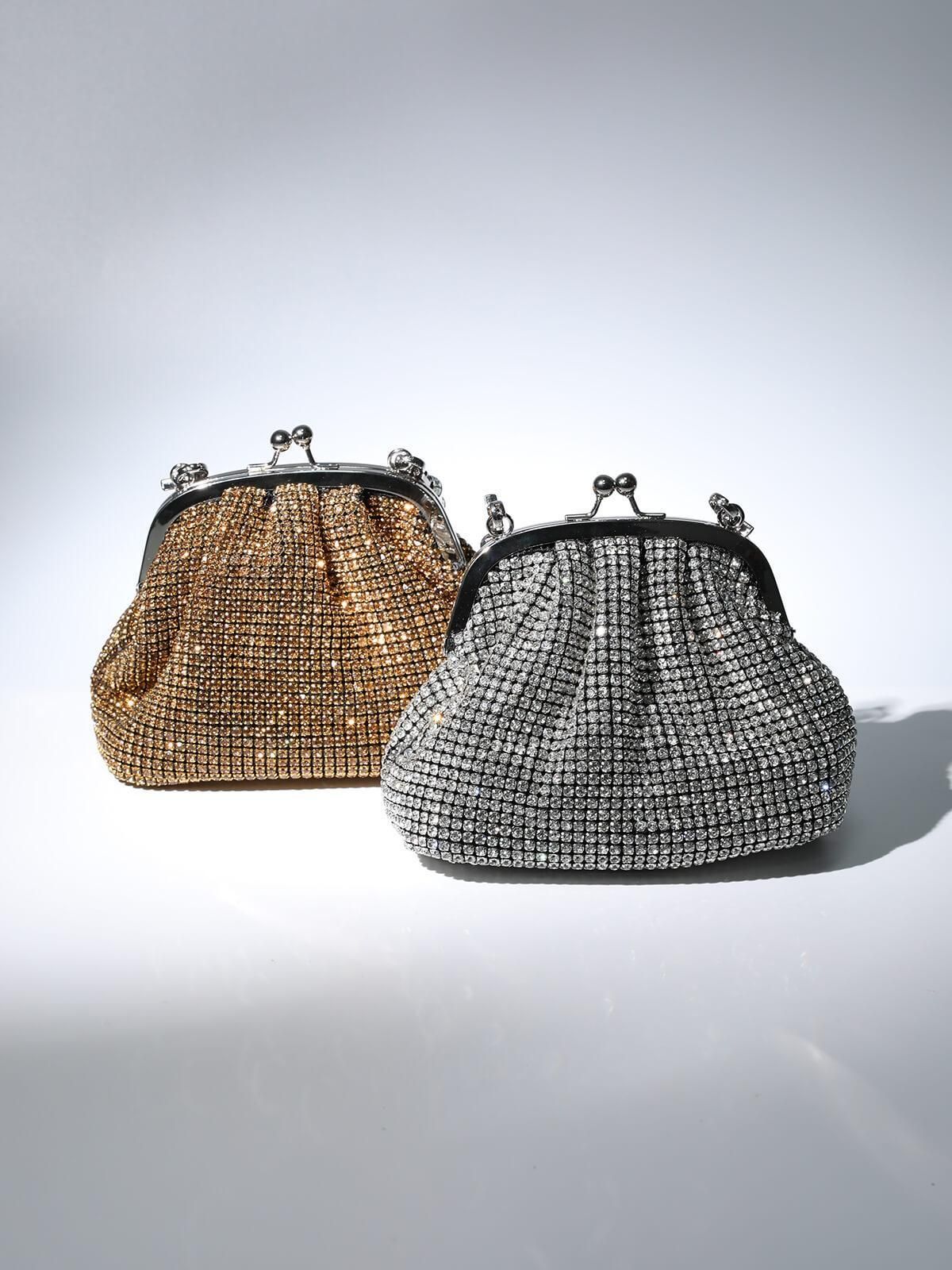 Mairead Shell Clutch In Gold sold by Mew Mews product image thumbnail 5