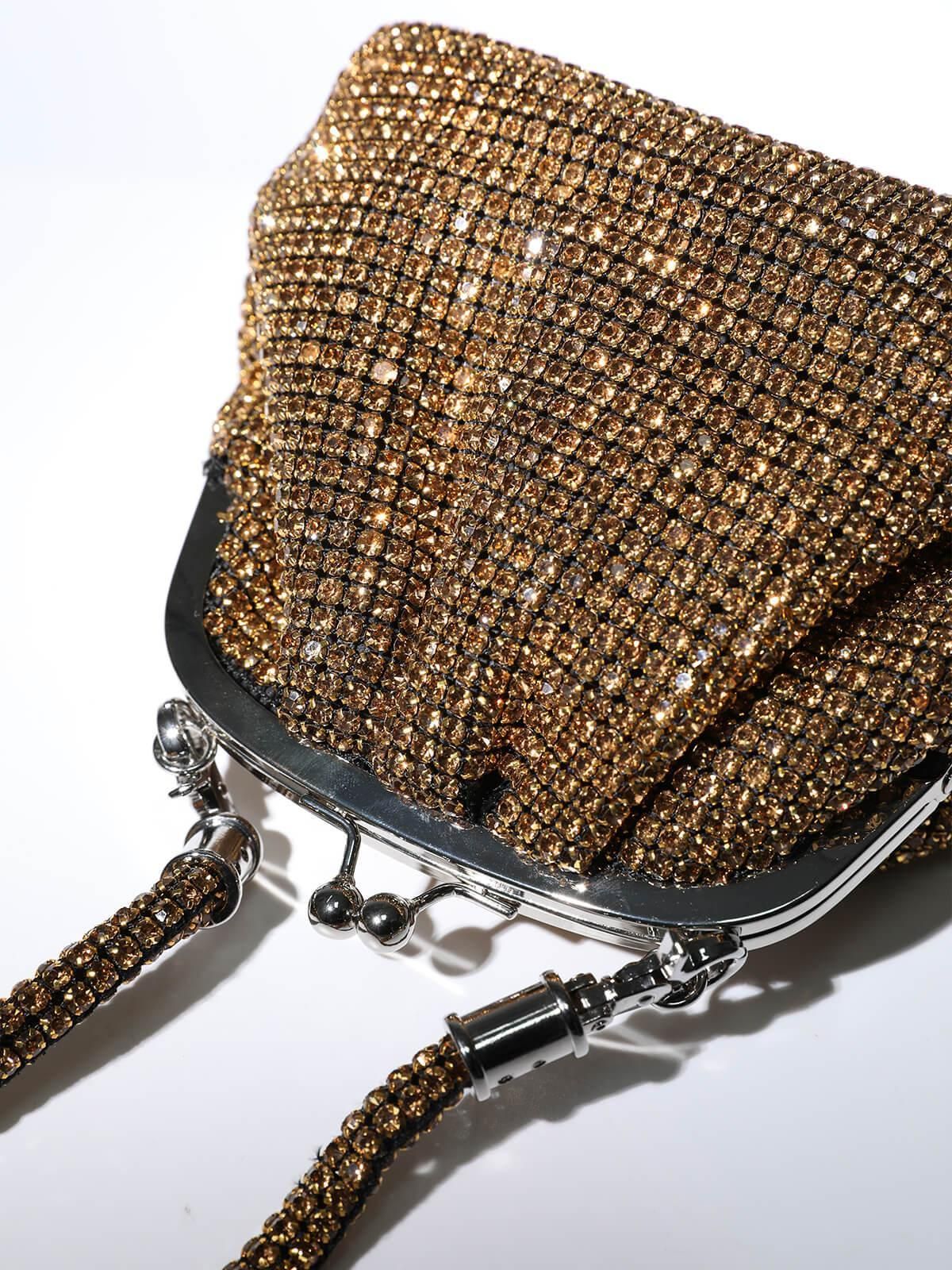 Mairead Shell Clutch In Gold sold by Mew Mews product image thumbnail 3