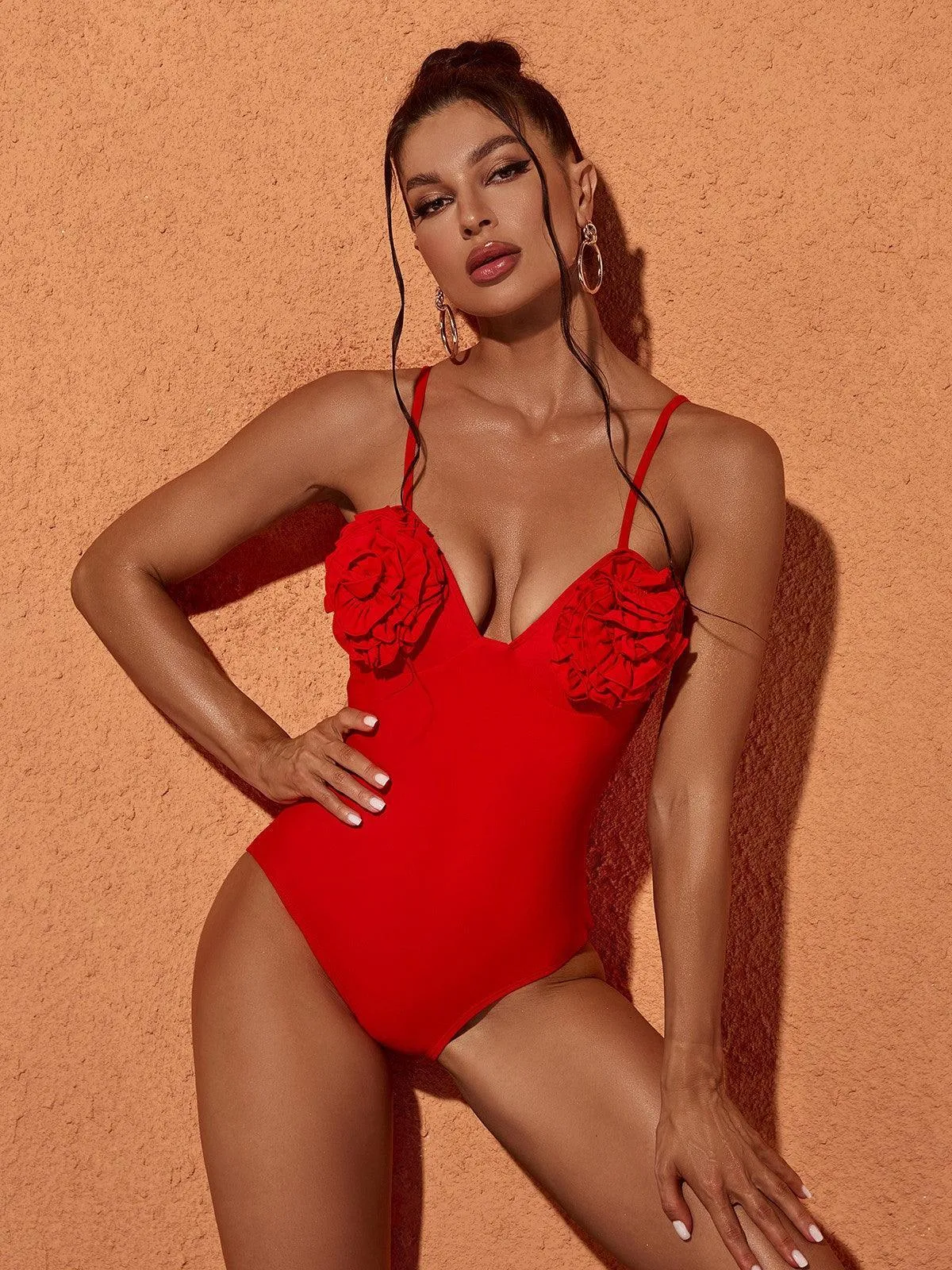 Colby Flower Swimwear Two Piece Set sold by Mew Mews