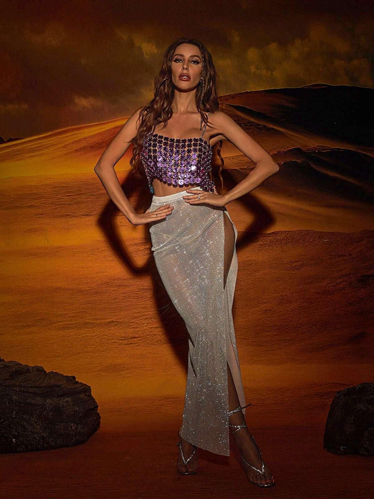 Tahnee Chainmail Top sold by Mew Mews product image thumbnail 3