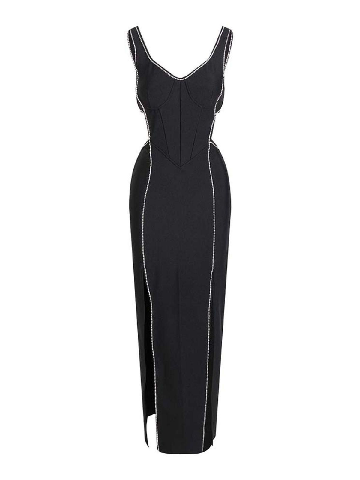 Minna Cutout Split Bandage Dress sold by Mew Mews product image thumbnail 7