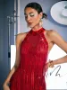 Karita Crystal Fringe Embellished Mini Dress sold by Mew Mews