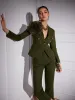 Halcyon Tulle Flower Button Blazer Set sold by Mew Mews