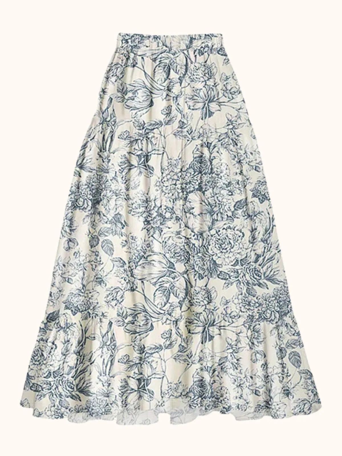 Tabitha Floral Printed Swimwear Two Piece Set sold by Mew Mews product image thumbnail 3