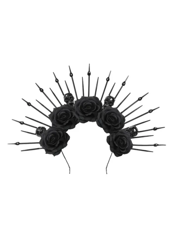 Isandro Flower Skull Crown sold by Mew Mews