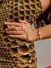 Gumpa Crystal Metal Bracelet sold by Mew Mews