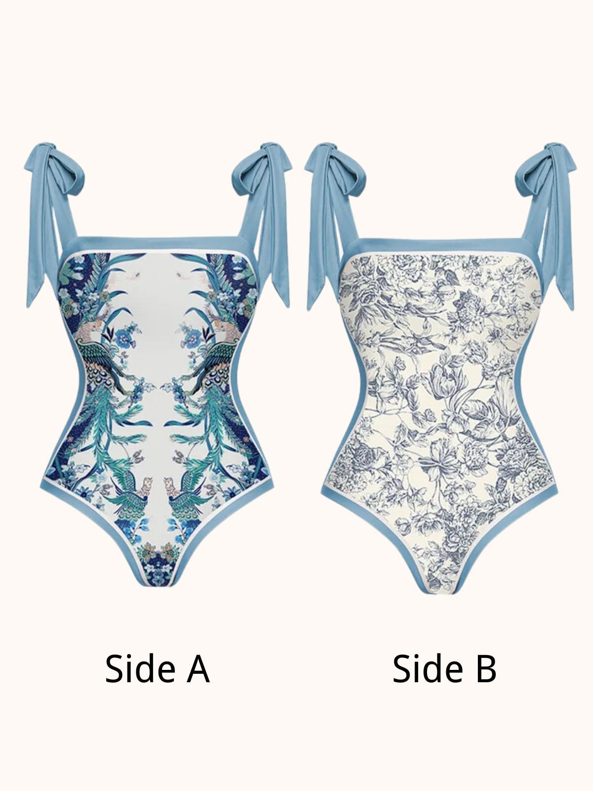 Tabitha Printed Swimwear Two Piece Set sold by Mew Mews product image thumbnail 2