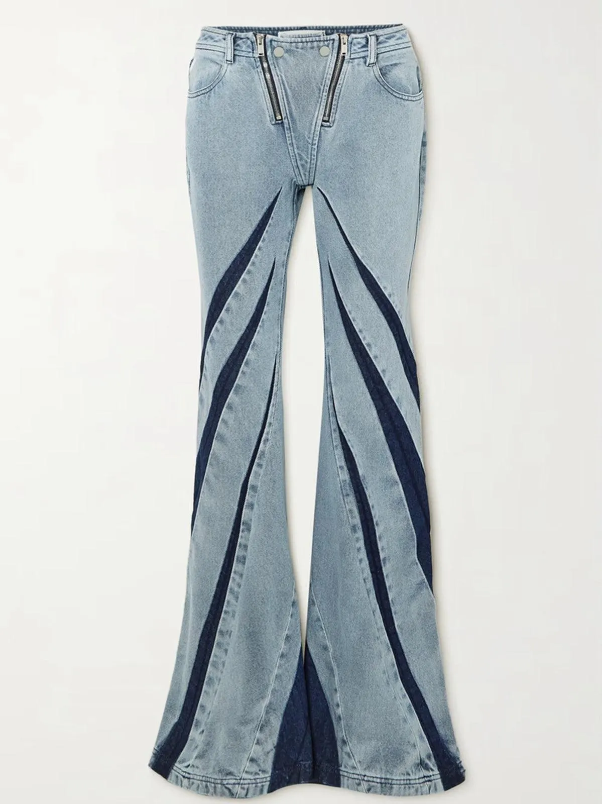 Amarel Zip Denim Pants sold by Mew Mews product image thumbnail 5