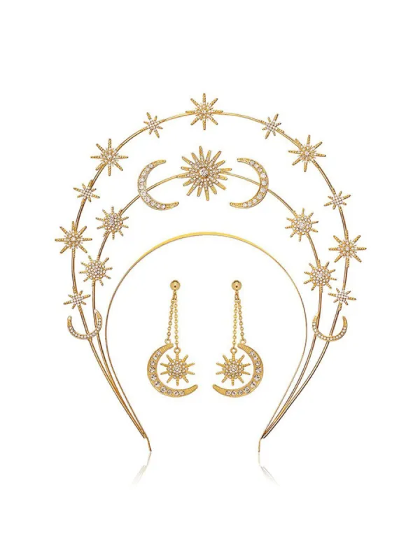 Lopa Star Moon Headband Set sold by Mew Mews