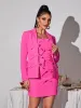 Lavonte Long Sleeve Bow Blazer Set sold by Mew Mews