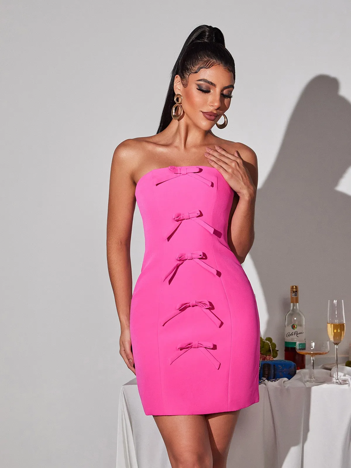 Lavonte Long Sleeve Bow Blazer Set sold by Mew Mews product image thumbnail 2