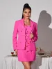 Lavonte Long Sleeve Bow Blazer Set sold by Mew Mews