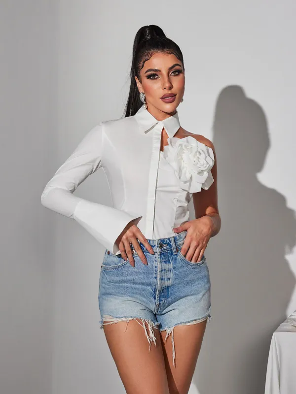 Eames Flower Cutout Top sold by Mew Mews