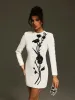 Atici Sequin Flower Mini Dress sold by Mew Mews