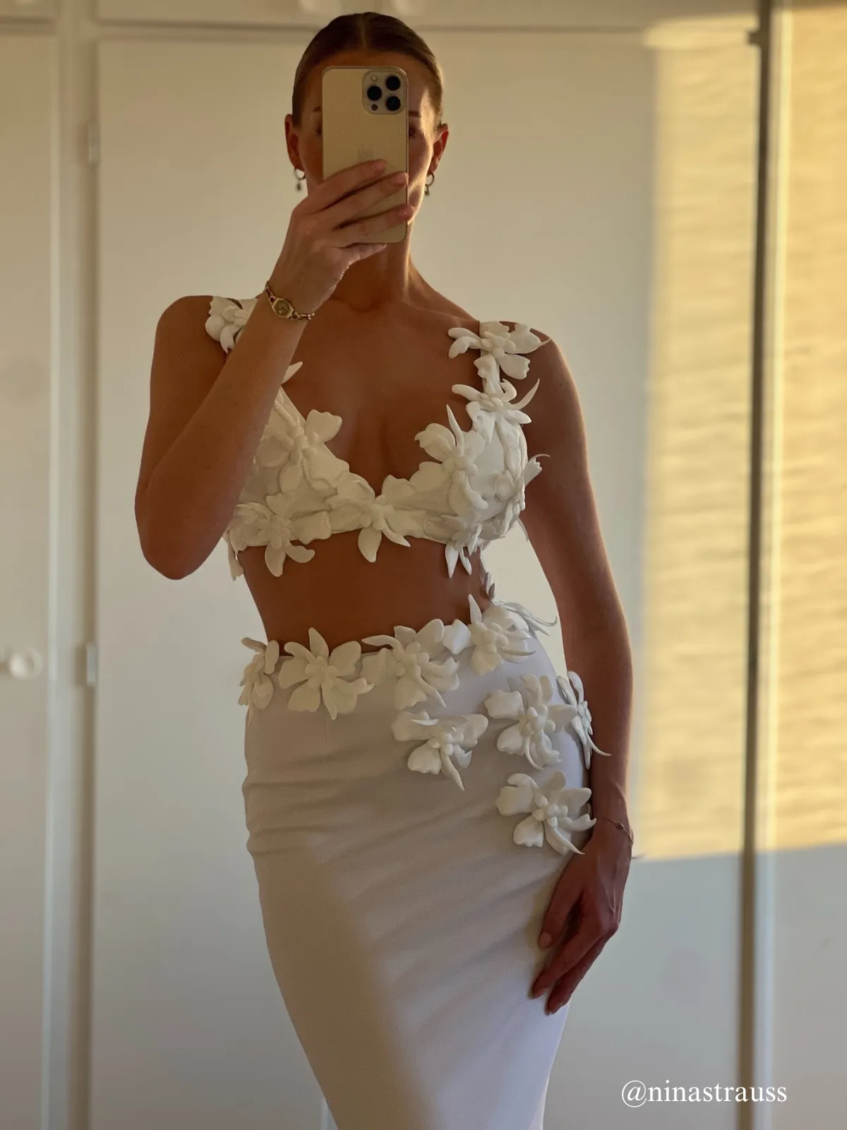 Ambrose Flower Skirt Set sold by Mew Mews product image thumbnail 5