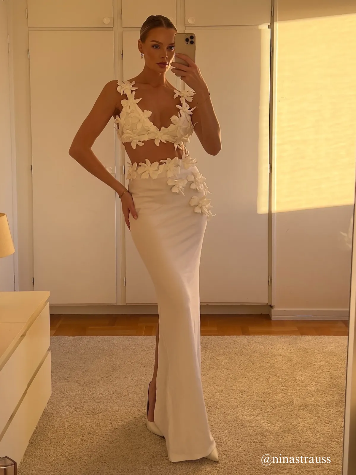 Ambrose Flower Skirt Set sold by Mew Mews