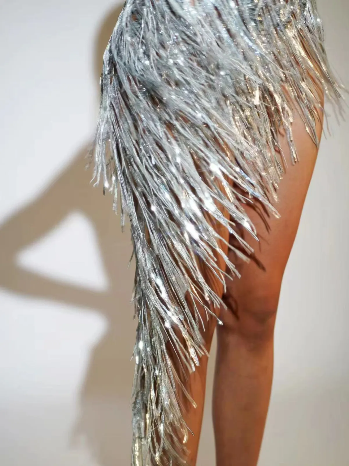 Safiya Strapless Rhinestone Midi Dress sold by Mew Mews product image thumbnail 5